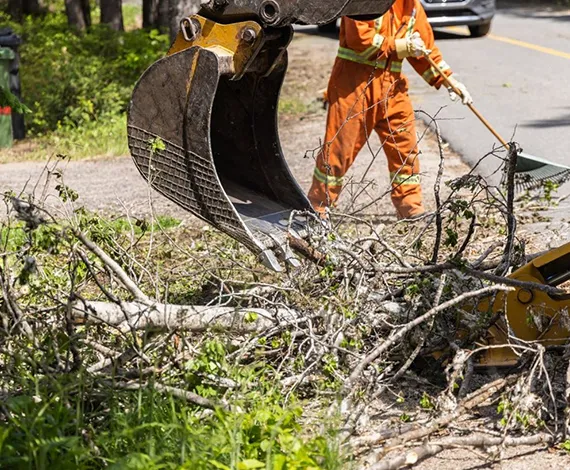 Residential Storm Cleanup in Gap PA 570 by 470